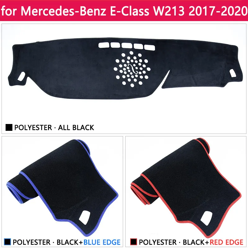 Для Mercedes Benz E-Class W212 W213 Противоскользящий коврик на приборную панель солнцезащитные шторы для машины аксессуары E-Klasse E200 E250 E300 E220d AMG