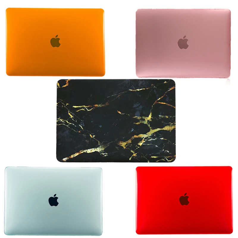 Кристальный чехол для ноутбука Macbook Air 13 A1466 чехол мраморный защитный жесткий ПВХ Funda для Macbook Air 11 Ritina 12 13 15 чехол
