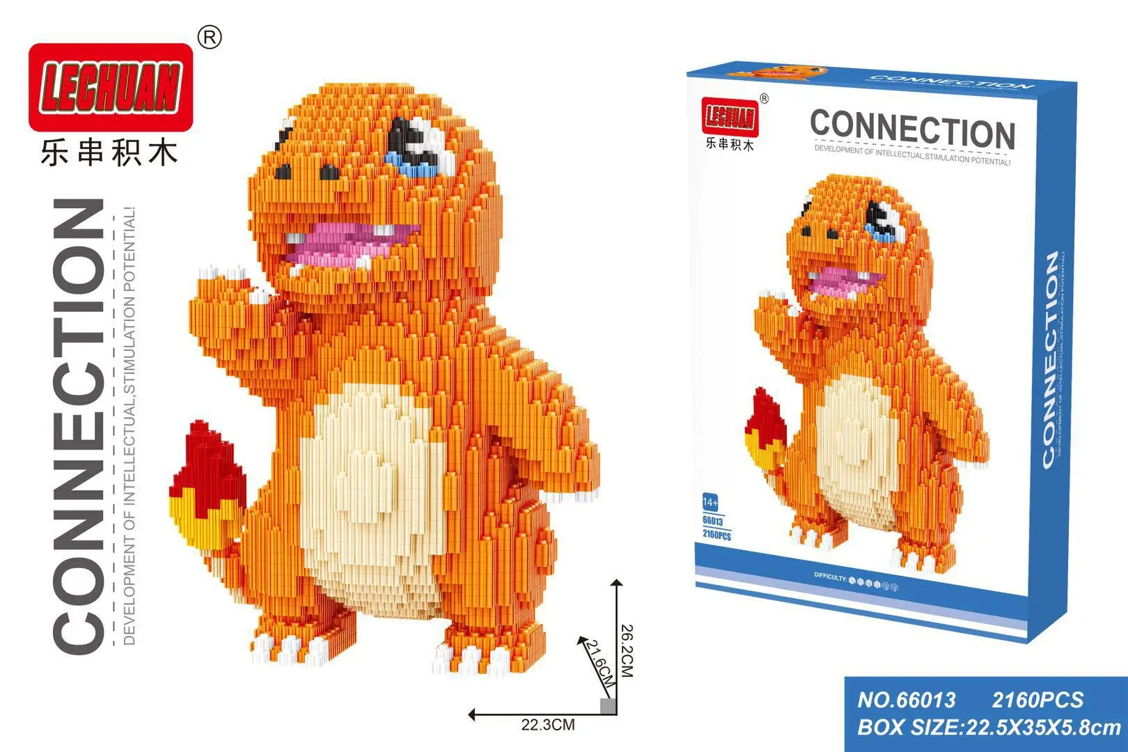 Casa do Artesão :: Pokemon - Charmander - Pequeno - P619 [M4197]