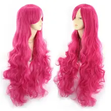 My Little Pony Пинки Пирог парики пурпурный Кудрявые Волнистые волны длинный парик для косплея