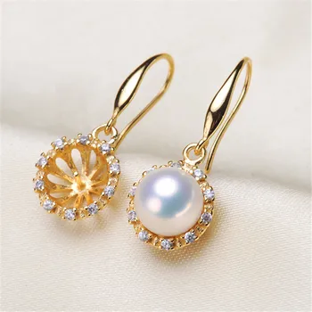 

Silver Ear Wires Wholesale Gold Silver Earrings Hook for DIY Jewelry Earring Making Accessories pearl