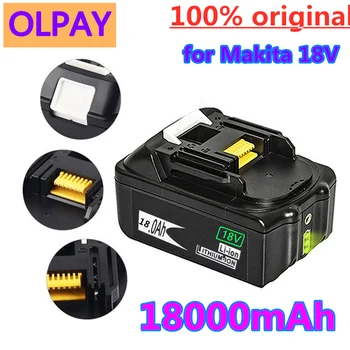 

18V 18000mAh 18.0Ah RechargeableFor Makita Power Tools Battery with LED Li-ion Replacement LXT BL1860B BL1860 BL1850 &8.8&10.8Ah