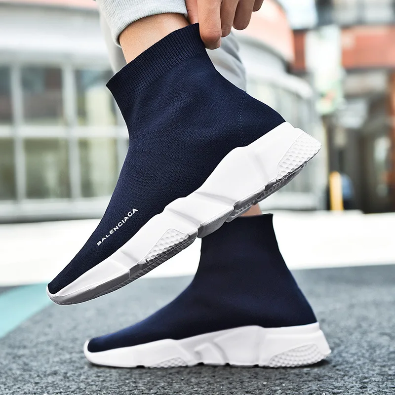 

Hight-top Shoes Men's Hip Hop Shoe Fashion Korean-style Trend Versatile Sports Casual Couples Hight-top wa zi xie