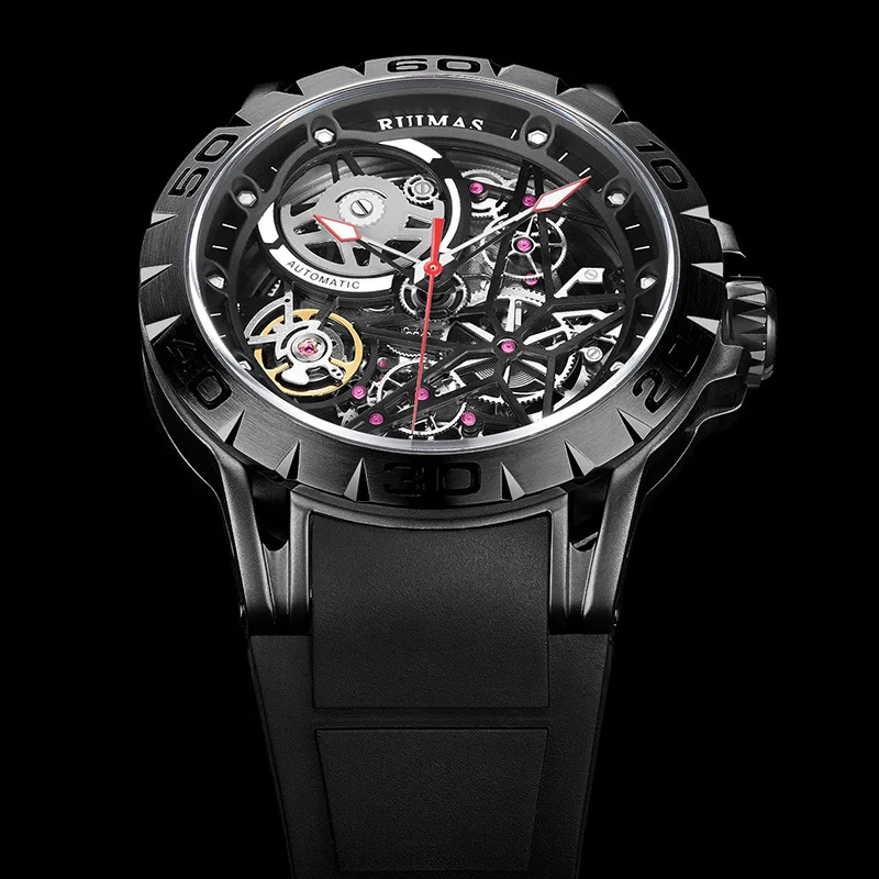 Новые мужские автоматические спортивные наручные часы CITIZEN Mechanical RUIMAS с