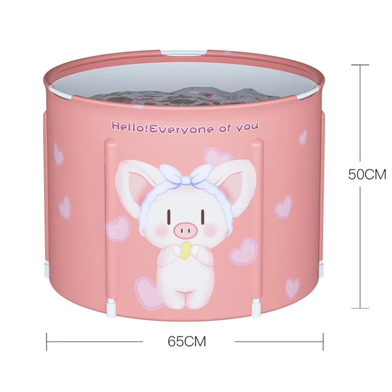 65*50 Bath Baby Tub Baby Bathtub Foldable for Toddler Kids Infant Basin Safe Non-Slip Portable Bathtub Collapsible Shower Basin 65*50 Bath Baby Tub Baby Bathtub Foldable for Toddler Kids Infant Basin Safe Non-Slip Portable Bathtub Collapsible Shower Basin