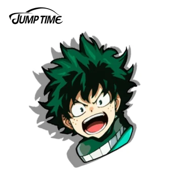 

Jump Time 13cm x 11.9cm My Hero Academia Boku No Hero Anime Car Stickers Waifu Decals Car Styling Motorcycle Car Accessories