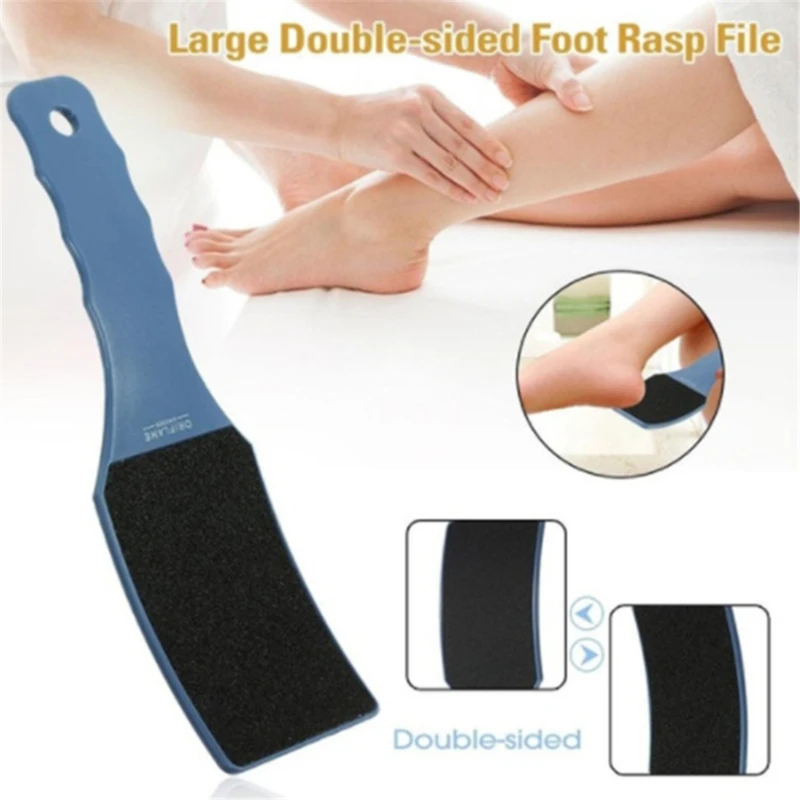 

Double Side File Pedicure Tool Foot Care Large Sandpaper Rasp Foot File Tools Coarse Callous Remover Hard Skin Grinding Skin