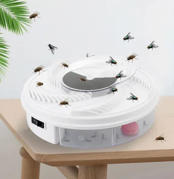 

USB Electric Effective Anti Fly Trap Physical Automatic Indoor Flycatcher Pest Insect Catcher Trap Catching Artifacts