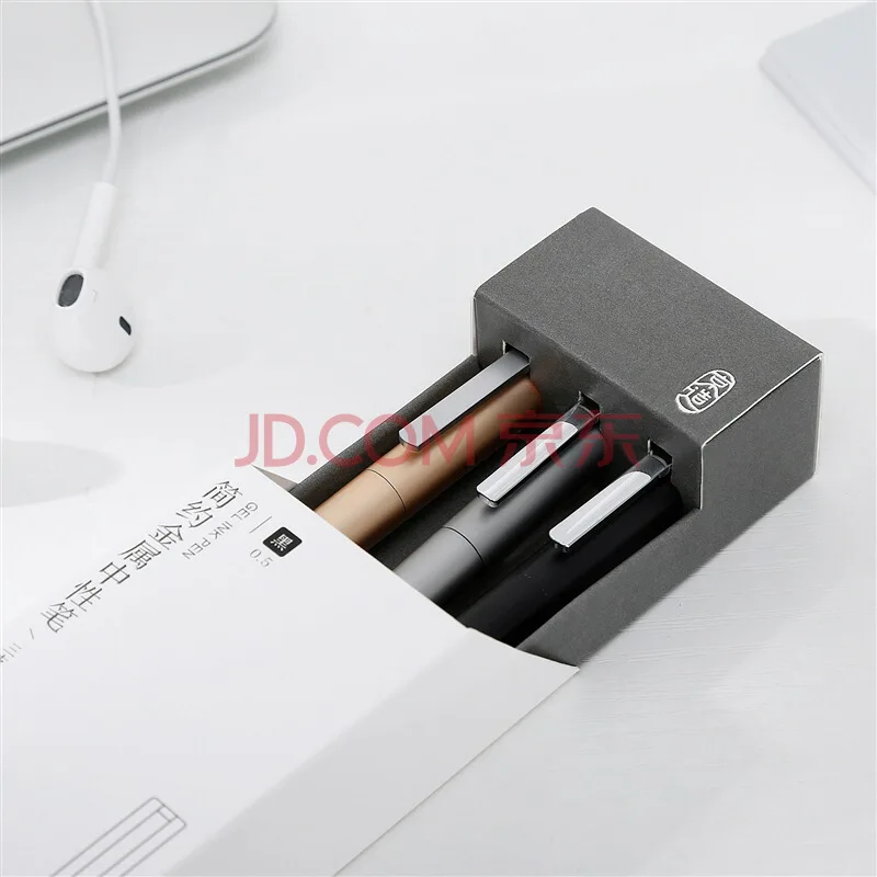 Justplay J.Zao Metal Sign Pen 0.5mm Signing Pen PREMEC Smooth Switzerland Refill MiKuni Japan Ink PK Xiaomi Pen (14)