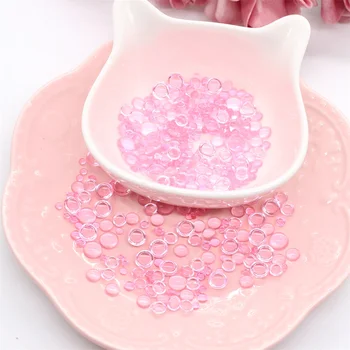 

350pcs Pink Simulation Dewdrop Waterdrop Droplets Stones for DIY Paper Craft Card Making Decor Accessories Scrapbooking