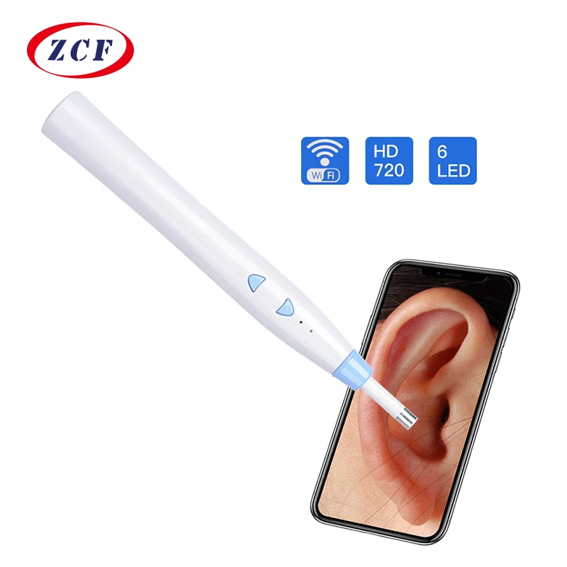 

F180 WIFI Otoscope camera Professional Otoscopio medical Diagnostic Kit wireless ear cleaner camera ear picker ear health care