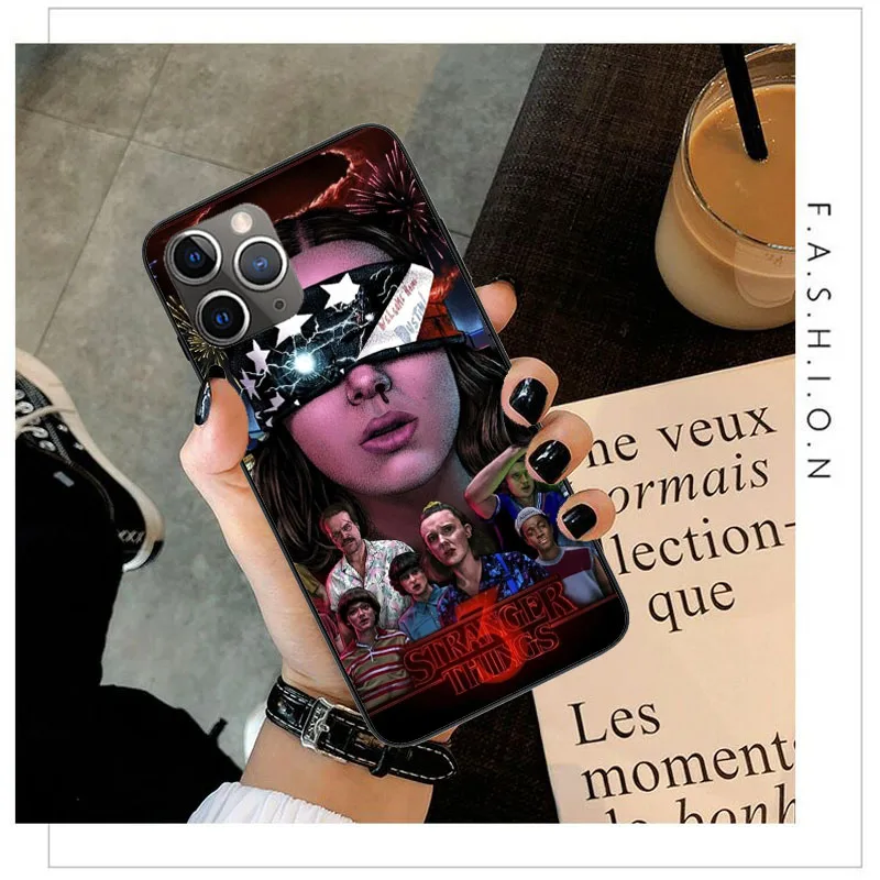 Чехол для телефона Stranger Things Сезон 3 для iPhone 11 XS 5S SE 6S 7 8Plus XR MAX 11Pro MAX мягкая задняя крышка из ТПУ