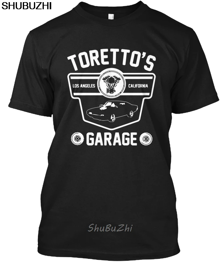 Форсаж Torento Garage Mens-Toretto's Los Popular Tagless Tee T-Shirt sbz3391