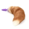 Fox Tail Anal Butt Plug Soft Silicone Anus Beads Stimulation Sex Products Adult Toys For Women Men Gay Couples Flirting Games 1