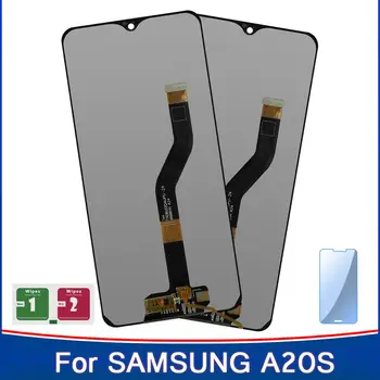 

2PCS LCD For Adjustable Brightness Samsung A20s A207 SM-A207F A2070 LCD Touch Screen Digitizer Amoled Components