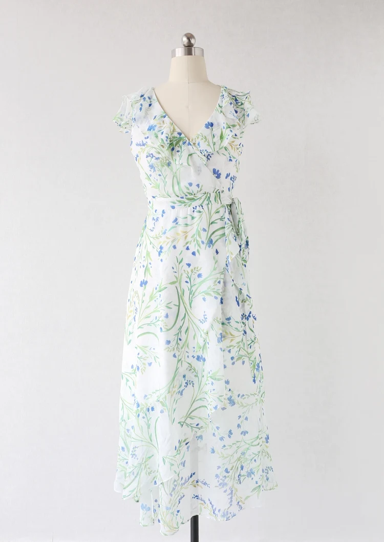 Женское зеленое платье миди с оборками и v-образным вырезом, завязка на талии, осень, Новое Стильное повседневное платье
