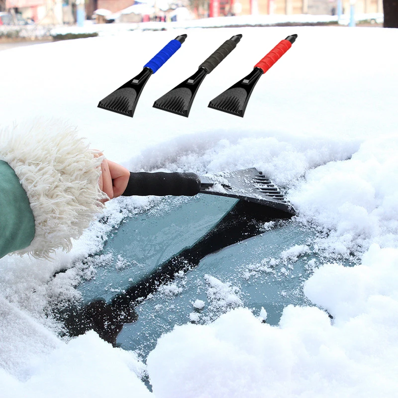 

Portable Car Ice Scraper Snow Shovel Ice Removal Car Window Windshield Cleaning Tools Snow Scraping Tool Winter Supplies