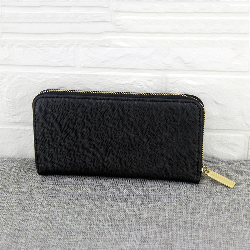

Women's purse, women's long multifunctional fashion change card, zipper wallet