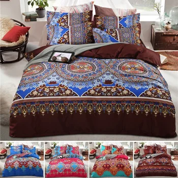 

Bohemian Pattern Bedding Set Quilt cover set Duvet Cover Pillowcase Twin Queen King Size