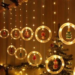 3M LED Holiday Light Christmas Decoration Lamp Room Decor Garland New Year Decor String Lights Santa Decoration Accessories