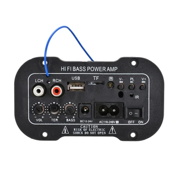 

50W Multi-Functional USB TF Home Car Subwoofer Sound Amplifier For Speakers Car Audio Digital Subwoofer HiFi Bass Power AMP