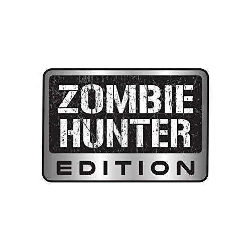 Для Zombie Hunter Edition Наклейка Виниловая наклейка на машину грузовик внедорожник наклейка значок Хэллоуин украшение