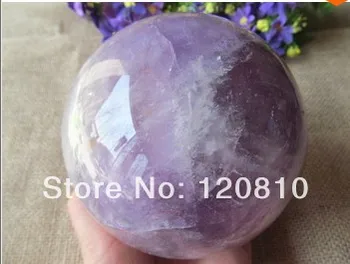 

Natural purple quartz crystal ball art collection 87mm