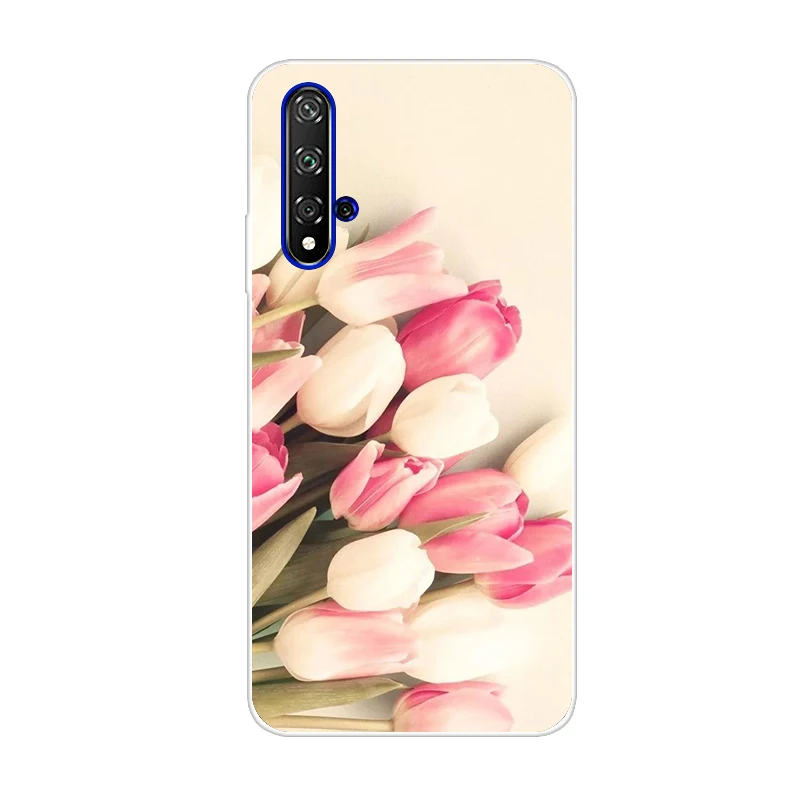 Phone Case For Huawei Nova 5T Cases Ultra Thin Clear Soft TPU Silicon Cover Cases For Huawei Nova 5T Nova5t 5 t Funda Honor 20