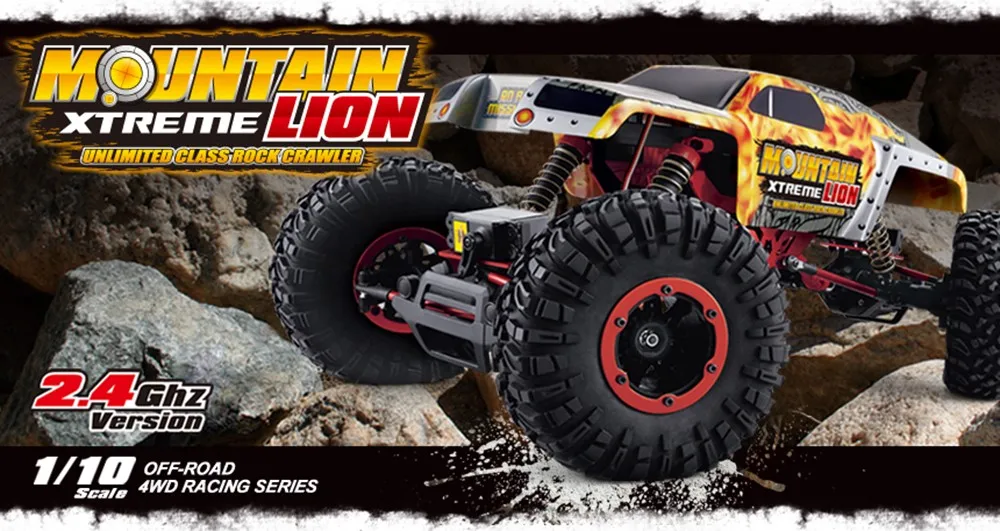 1:10 электрическая 4WD RC Автомобильная Водонепроницаемая щетка мотор 2,4G пульт дистанционного управления передний руль 2500mAh ESC машины-внедорожники открытый RC игрушка