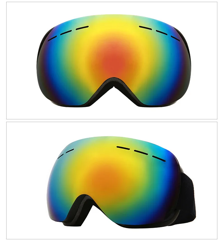 Очки для катания на лыжах, сноуборде, лыжах, лыжах, gogle narciarskie skibril ropa deportiva wintersport antiparras ski kar