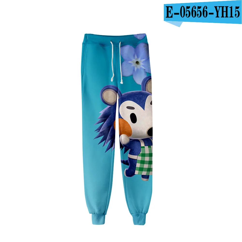 2020 Unisex Anime Animal Crossing Sweat Pants 3D Joggers Pants Trousers Men/Women Clothing Hip Hop Pantalon Homme Sweatpants mens active wear pants Sweatpants