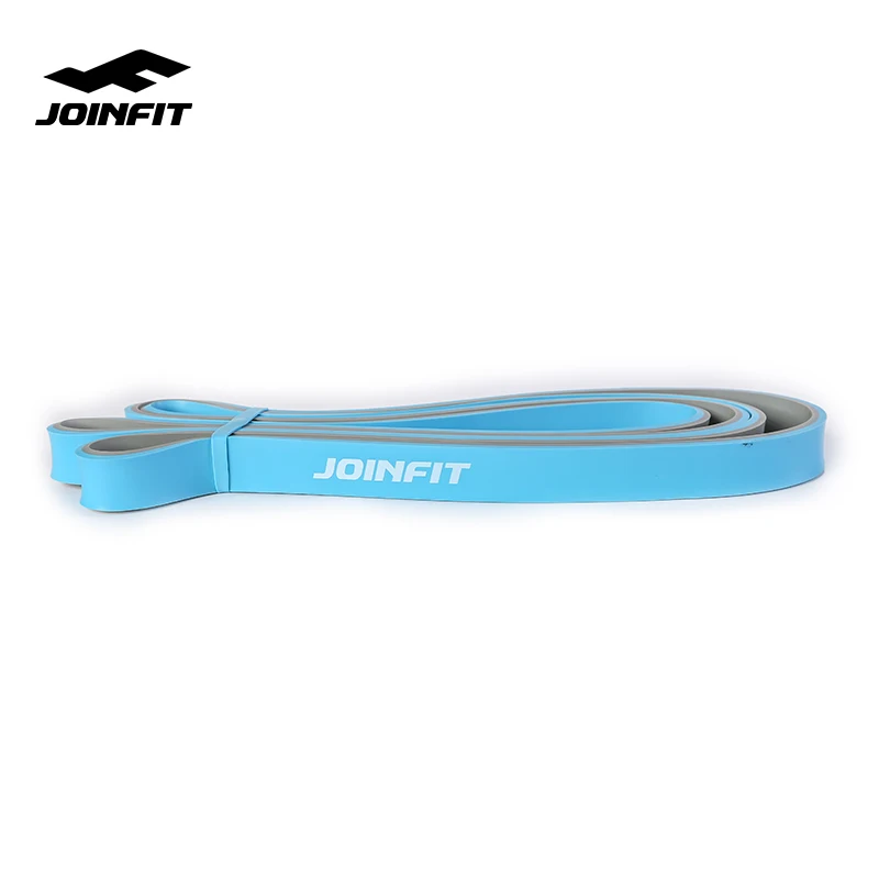 Тренировочные ленты JOINFIT для дома и фитнеса 100% натуральные резиновые двухцветные