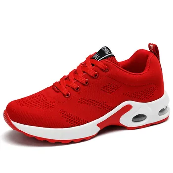 

Air Cushion Women Tennis Shoes Black Breathable Wear-resistant Fitness Sport Shoes Outdoor Basket Femme Sneakers