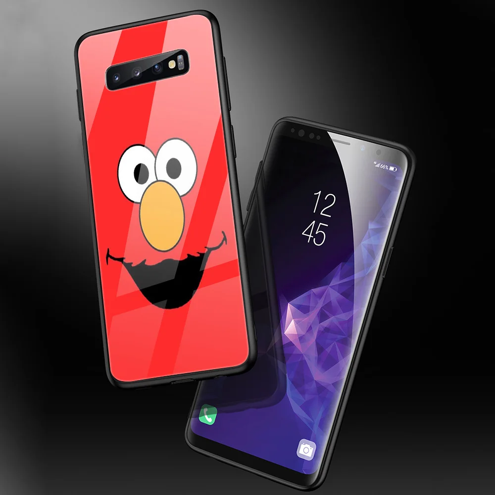 

Glass Case for Samsung Galaxy S10 S10e S9 S8 S7 Note 10 9 8 A30 A40 A50 A70 A6 A7 A8 A9 J4 J6 J7 Plus 2018 Prime Cover Cartoon