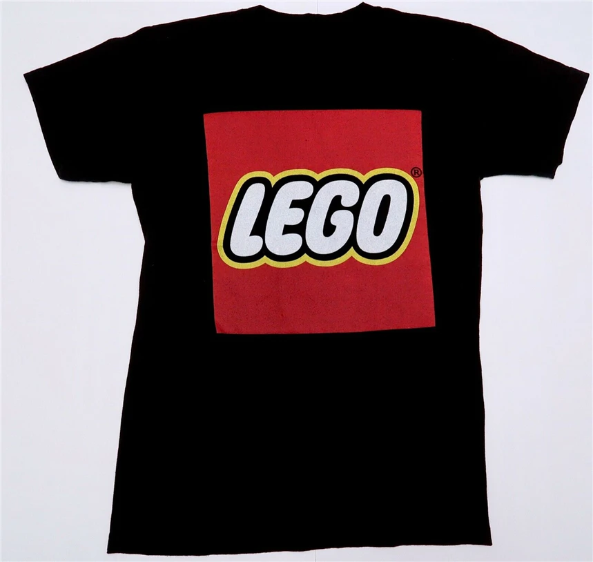 Lego Men'S Small Black Short Sleeve T-Shirt With Distressed Lego Logo 30Th 30Th 40Th 50Th Birthday Tee Shirt