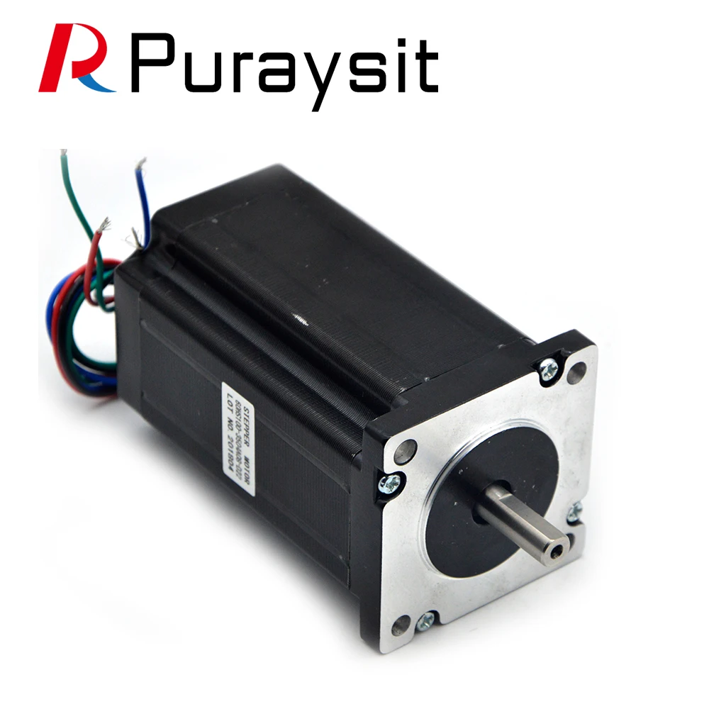 푸레이시트 네마24 60HS100-3504 2상 1.8 °   하이브리드 스테퍼 모터 3.2V 3.5A