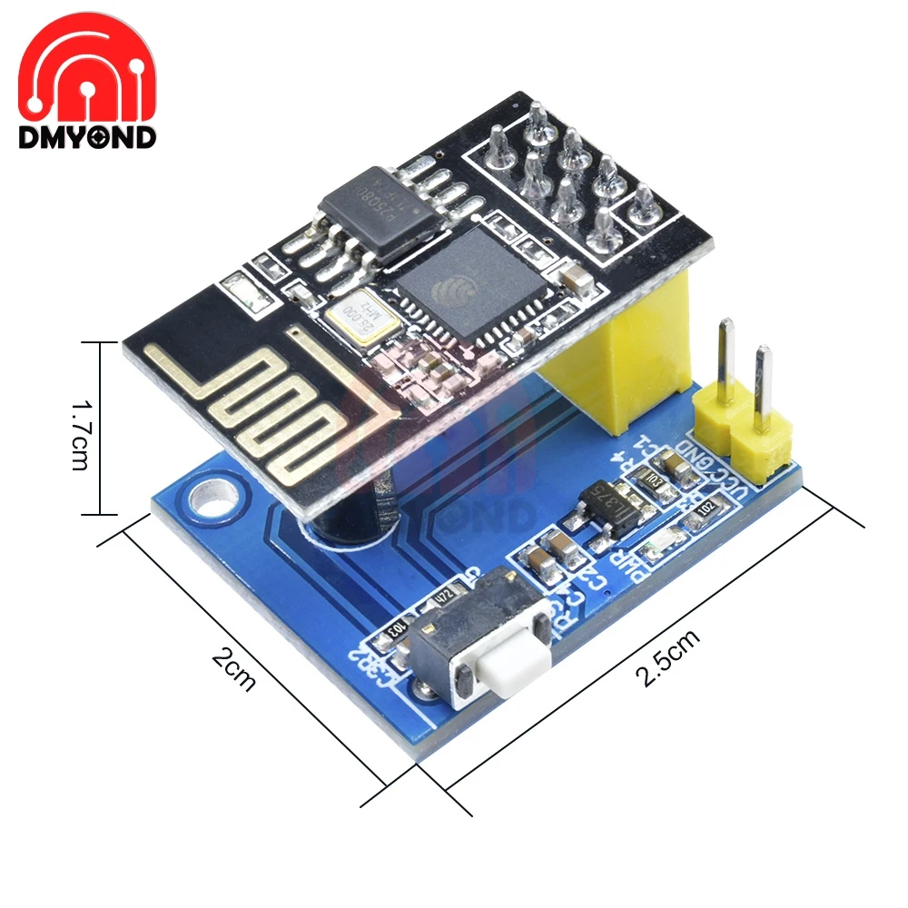 ESP 01S DS18B20 Wi Fi ESP8266 модуль датчика температуры и влажности беспроводной термометр