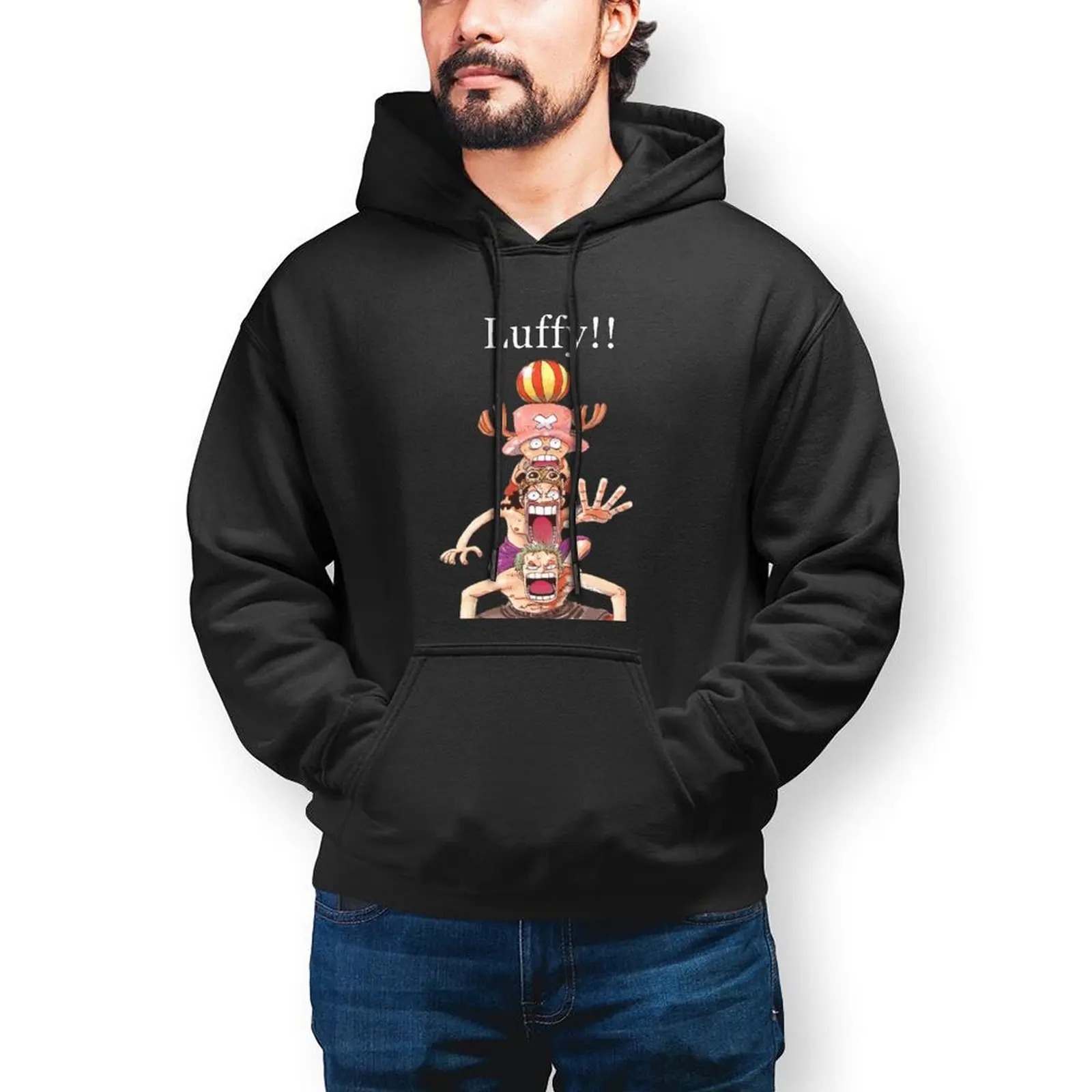 Bandai цельный Зоро Usopp Чоппер Луффи Толстовка манга красивые большие хлопковые