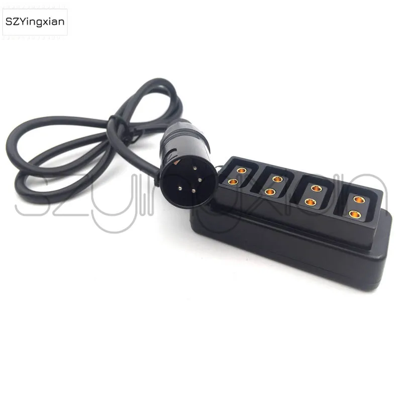 Blackmagic Ursa Mini Pro 4.6K Fotocamera Power Out Xlr Cavo Di Alimentazione Da 4 Pin A 4 * P-Tap