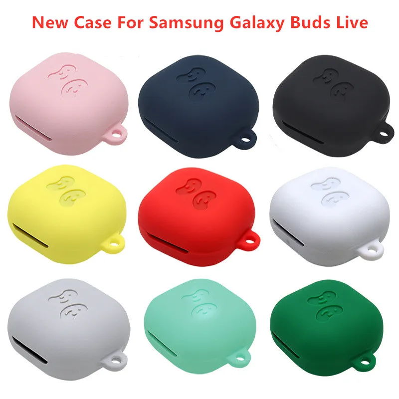 Новое поступление силиконовый чехол для Samsung Galaxy Buds прямой трансляции зарядный