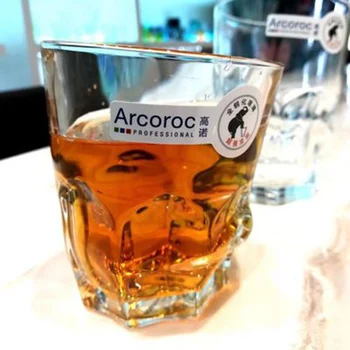 

Set of 2 irregular style fashion party club whiskey wine glass cups GLA-148