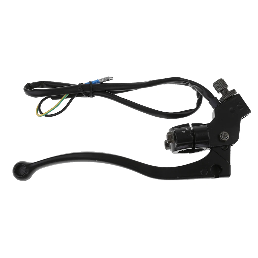 Motorcycle Handlebar Left Hand Control Reservoir Brake Clutch Lever 7.28''