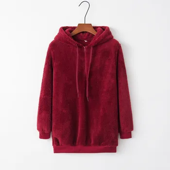 

Solid basic 2020 New Design Hot Sale Hoodies Sweatshirts Women Casual Kawaii Harajuku Sweat Girls European Tops Korean
