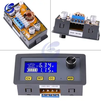 

Adjustable DC-DC 5A Step Down Power Supply Buck Module 6V-32V to 0-32V LCD Display CC CV Voltage Regulator Converter LED Drive