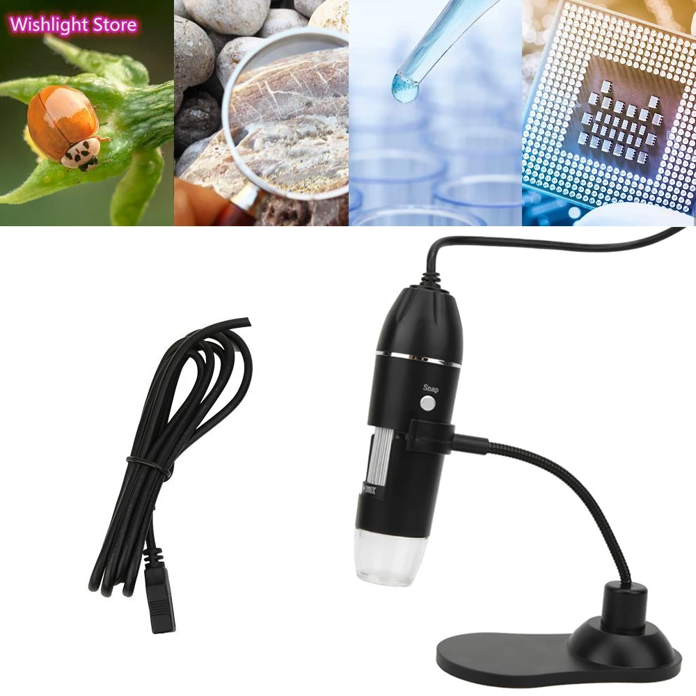 1000X USB Microscope Handheld Portable Digital Microscope USB Interface