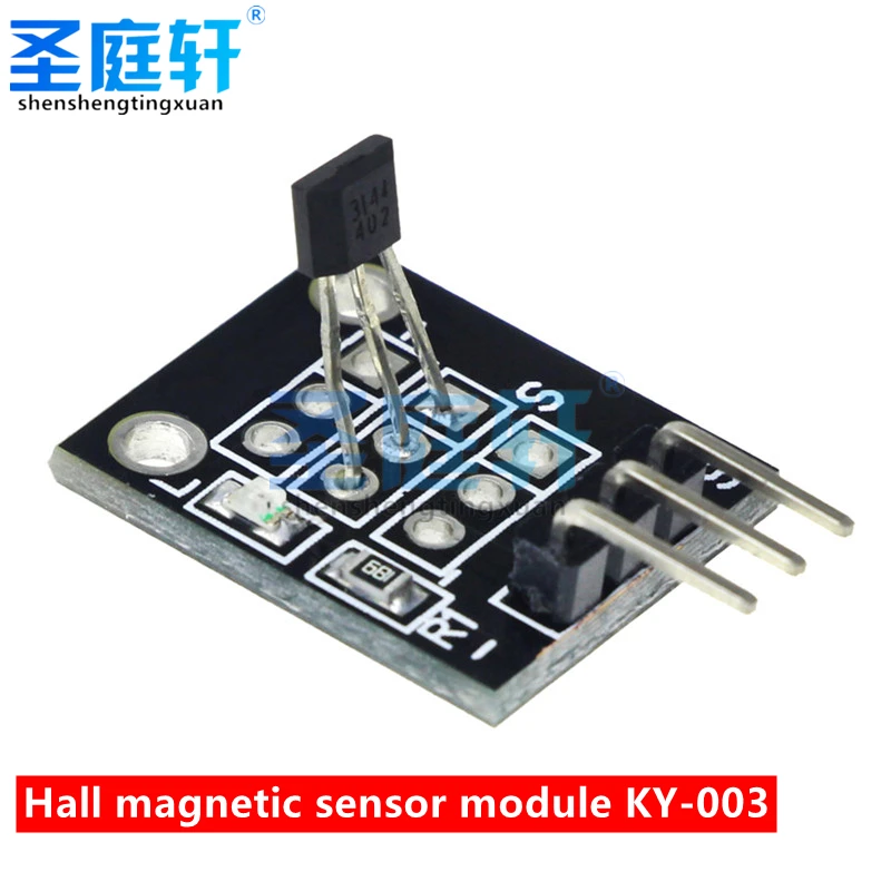 KY-003 A3144 Standard Hall Magnetic Sensor Module Works with Arduino Boards for | Электронные компоненты и