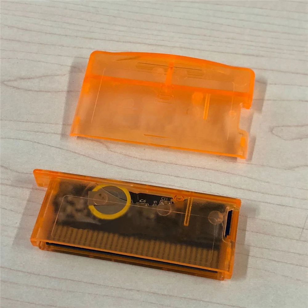 Чехол для EZ FLASH Omega игра Nintendo GBA Boy Advance Card оранжевый ограниченная версия|Запасные