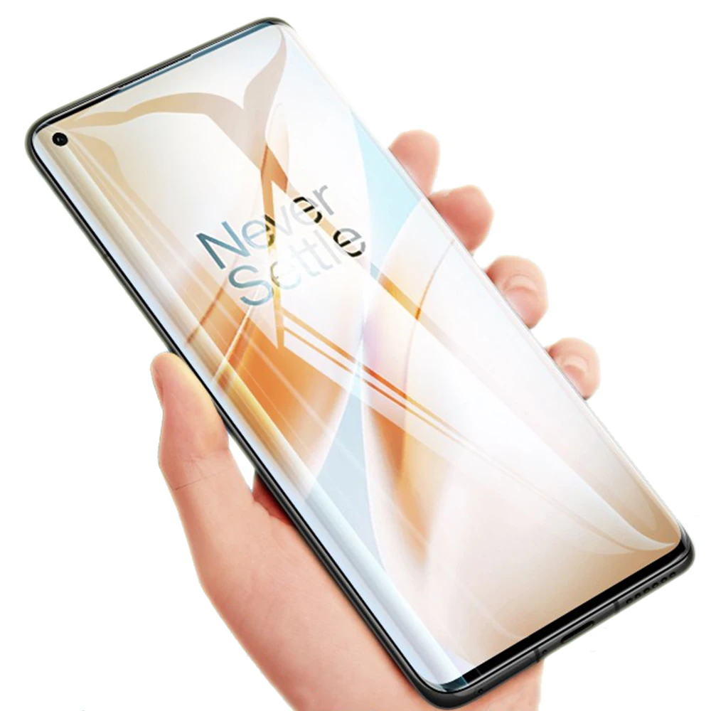 20D мягкий защитный гидрогель для Oneplus 8 7 Pro Защитная пленка экрана 1 + 10D (не