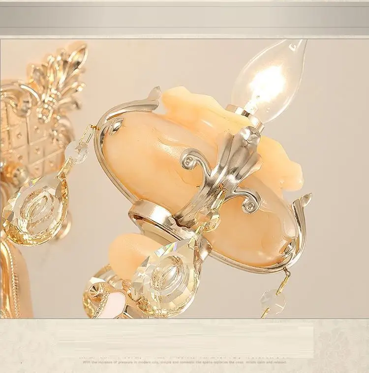 Аппликация Murale Techo Colgante Moderna лампа Wandlamp Lampara де сравнению интерьер для Домашний Светильник Кристалл стены спальня свет