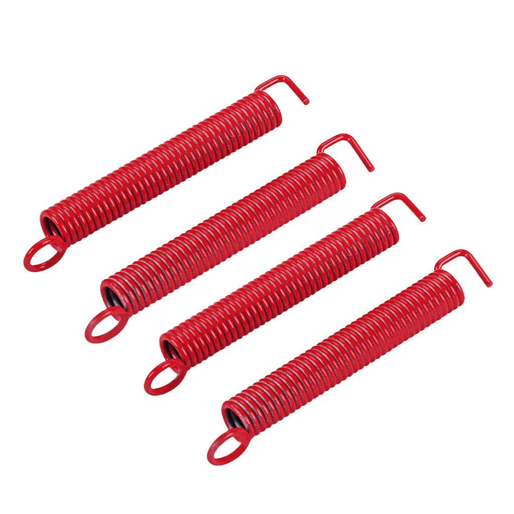 4 Pcs Iron Electric Guitar Tremolo Springs Replacement Bridge Tension For Bass Mounting Springs Guitar Parts Accessories